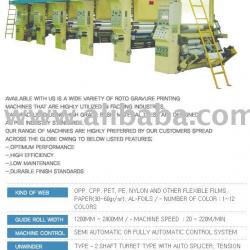 ROTOGRAVURE PRINTING MACHINE