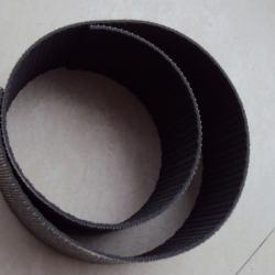 Rough surface rubber