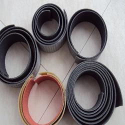 Rough surface rubber for projectile loom