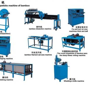 round chopstick machine of bamboo