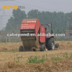 round hay baler