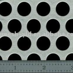 Round hole perforated metal