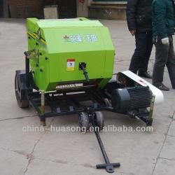 Round mini corn silage baler