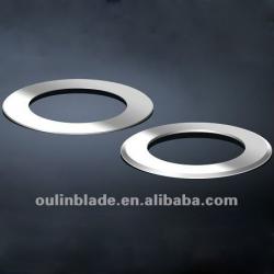 round tungsten carbide continuous slitter blade