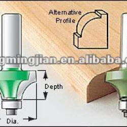 router bit for wood/hss woodworking cutter /wood bearing bit