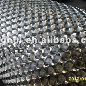 Rubber and plastics forming embossing roller