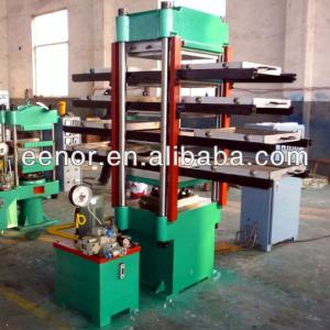 Rubber Floor Tile Making Machine / Rubber Mat Hydraulic Machine / Plate Vulcanizing Machine