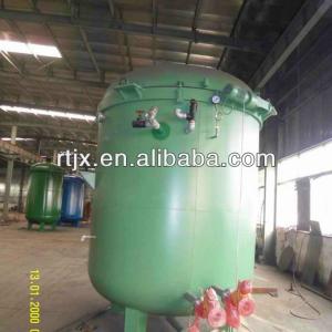 Rubber vulcanizing boiler