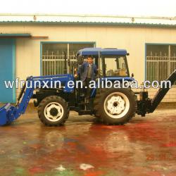 Runshine backhoe tractor with front end loader and backhoe