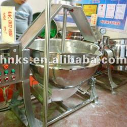 Sale steam heating jacketed pot Cooking Pot with Mixer machine by electrical and gas heating Mobile 0086 15238020768