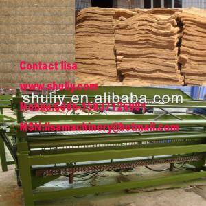 sales promotion Coconut Fiber Mattress Knitting Machine/Hemp Palm Mattress Knitting/woven reed mat/0086-15838061730