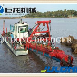 Sand mining dredger