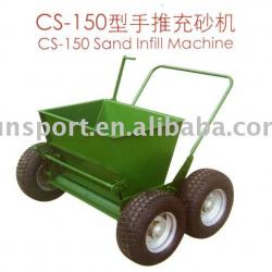 Sand spray truck