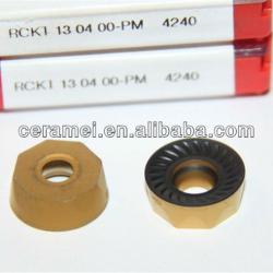 Sandvik RCKT face milling cutter carbide milling insert