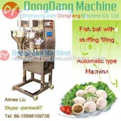 Sandwich fish balls making machine, fish ball with filling molding machine