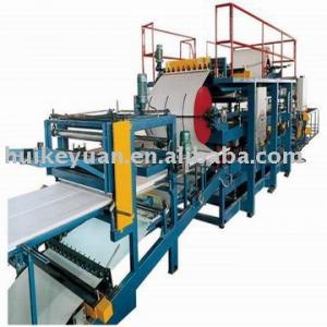 Sandwich panel machine