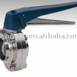 Sanitary Butt Welded Butterfly Valve