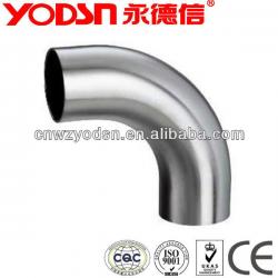 sanitary stainless steel 90-degree welded elbow