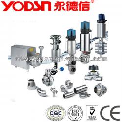 Sanitary Stainless Steel valves and pumps china