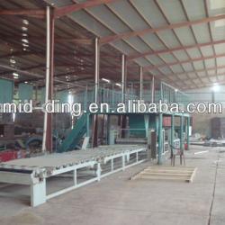 saw dust wall board making machine