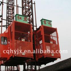 SC100/100 Load 1ton double cages construction lifter