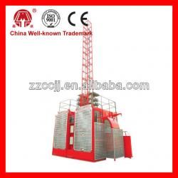 SC200 Double-Cage 2ton Construction Elevator,2013 Hot Sale Construction Elevator Direct Selling