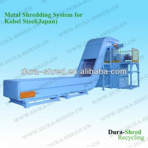 Scrap Metal Crusher in Metal Recycling Machine for KOBE STEEL(Fortune 500)