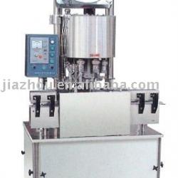 Screw capping machine filling machine