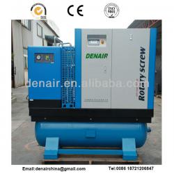 screw compressor with dryer