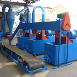 screw type biomass briquette machine to make bio-fuel