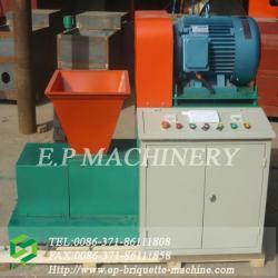 Screw type biomass briquette making machine