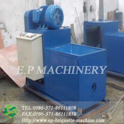 Screw type large capacity wood brickets making machine