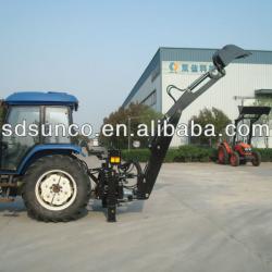 SD SUNCO TRACTOR with front end loader and backhoe ,famous brand backhoe with CE Certificate made in China