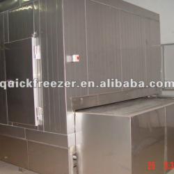 SDW-500 mesh belt tunnel freezer for beef/lamb/poultry/bakery frozen