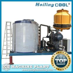 Seawater ice machine capacity 20T per day,flake ice machine