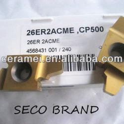 Seco 26ER2 ACME CP500 stub ACME thread inserts