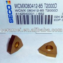 Seco drill tool wcmx insert in Rapid U Drill Stock Drill Bits