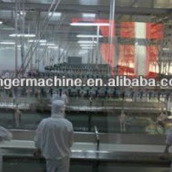 Segmentation Conveying Line|Automatic Chicken Head Removing Machine|Chicken Slaughtering Production Line