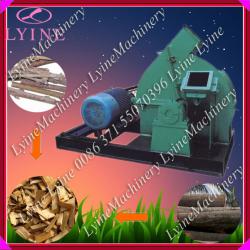 Self Feeding industrial veneer wood chipper machine for wood log