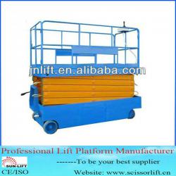 Self-propelled scissor lift/battery powered scissor lift platform