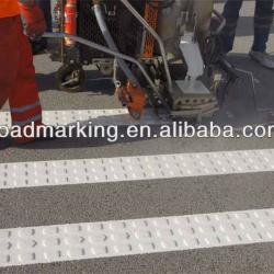 Self-propelled thermoplastic vibration Road marking machine