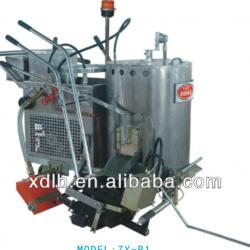 self-propelled vibrating thermoplastic road marking machine