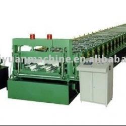 sell/produce floor decking and other cold metal sheet roll forming machine with hydraulic system