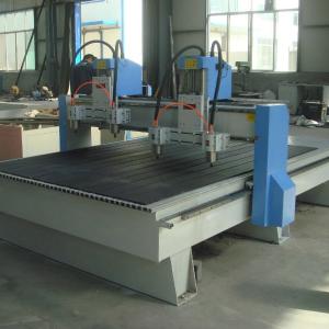 Selling woodworking cnc router, double heads with 4 spindles cnc router machine