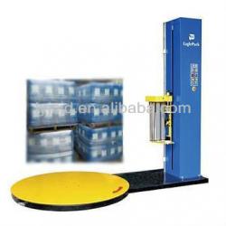 Semi-auto pallet wrapping machine