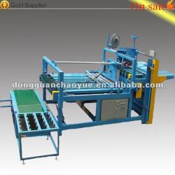 semi automatic corrugated carton box gluing Machinery