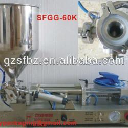 Semi-automatic liquid/paste filling machine