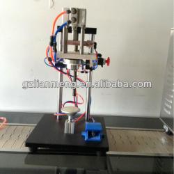 Semi-automatic perfume pump crimping machine