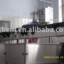 Semi-automatic plastic bottle washing machine