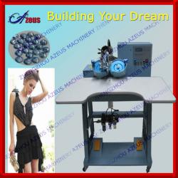 Semi-automatic rhinestone hot fix machine for lady dress